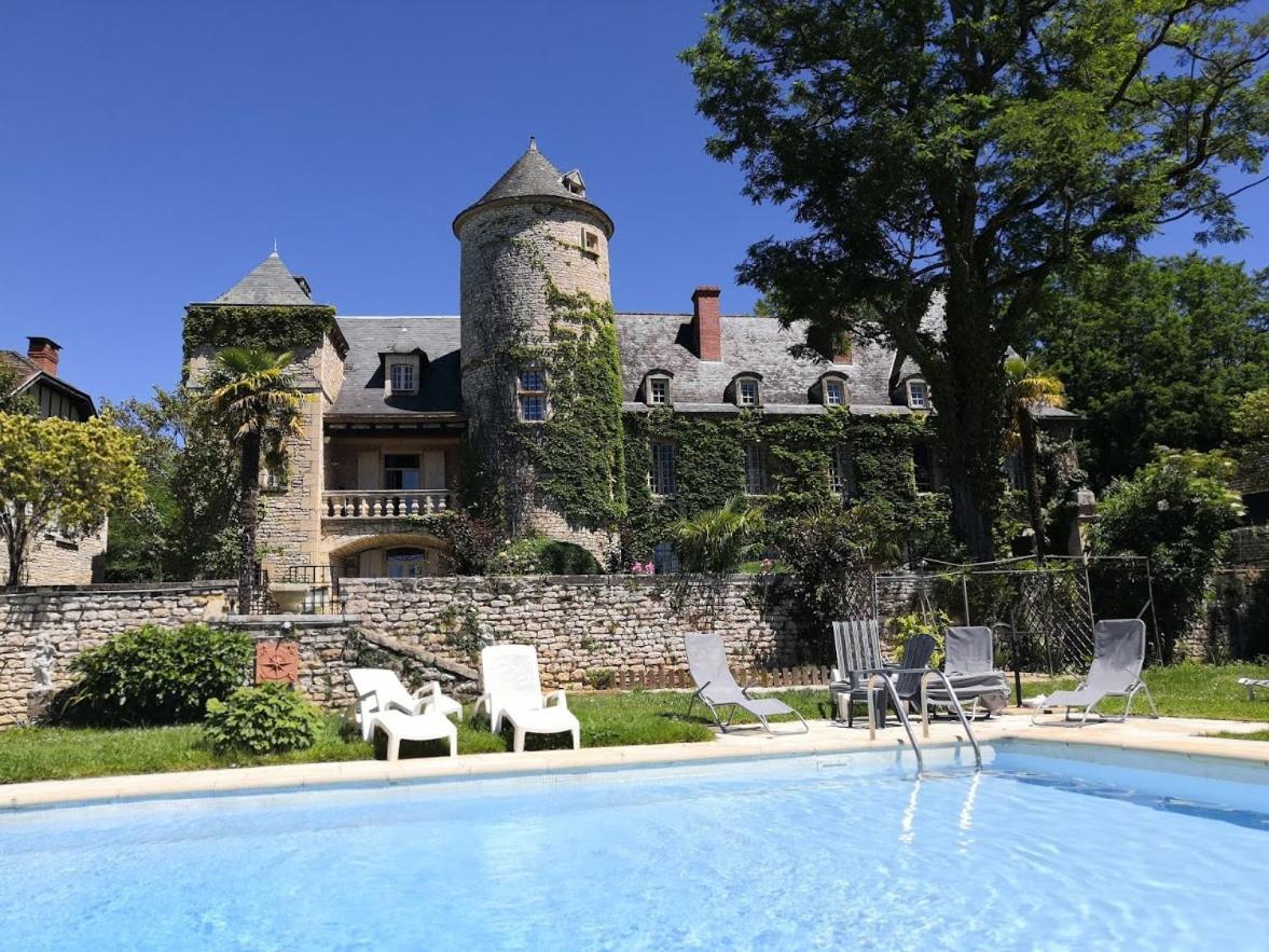 Chateau Du Raysse Villa Cazoules Exteriör bild