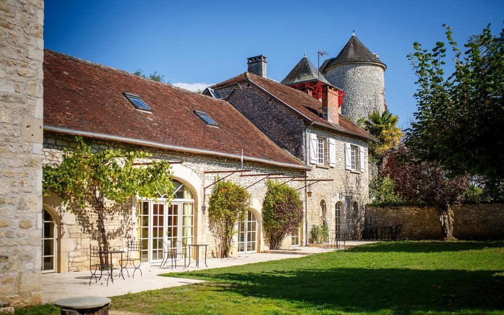 Chateau Du Raysse Villa Cazoules Exteriör bild